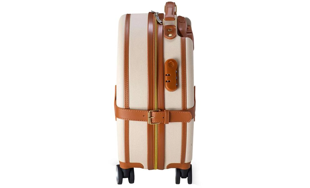 Валіза Semi Line 20" T567 - S (Ecru/Brown), 27 л, Об'єм: 27, Колір виробника: Ecru/Brown, зображення 3