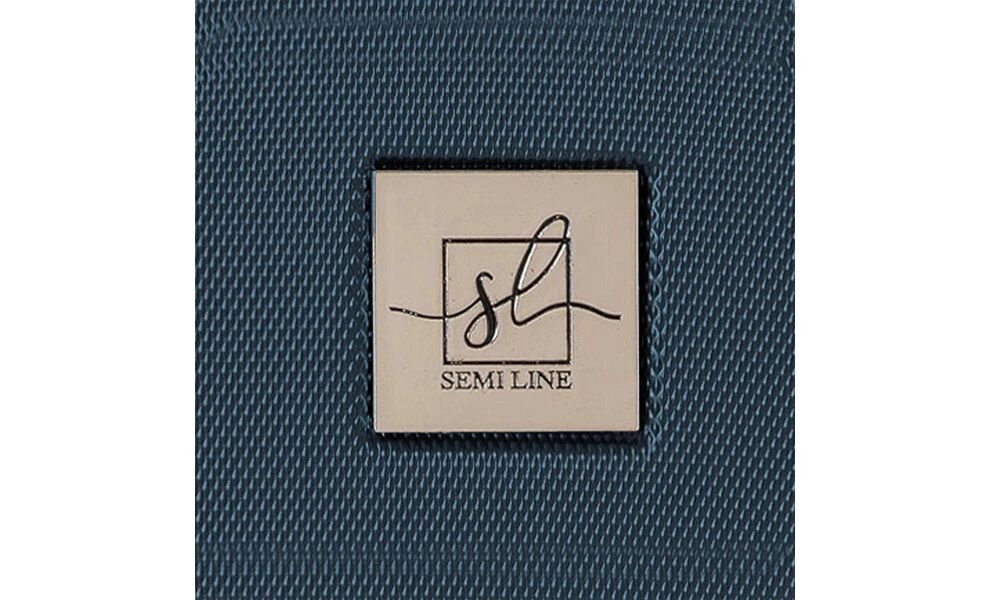 Валіза Semi Line 20" T567 - S (Blue/Brown), 27 л, Об'єм: 27, Колір виробника: Blue/Brown, зображення 8