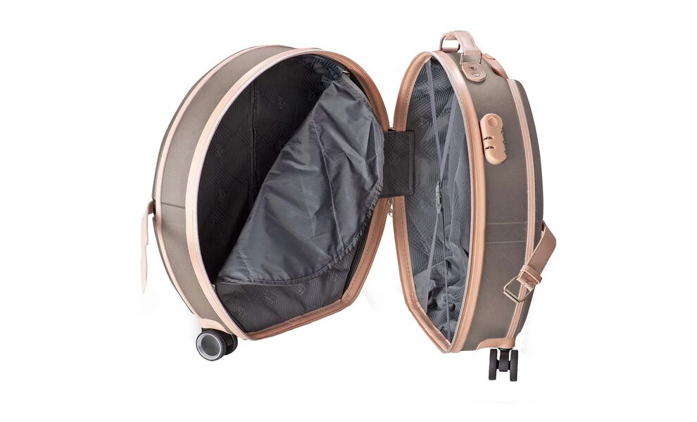 Валіза Semi Line 20" T567 - S (Brown/Pink Cream), 27 л, Об'єм: 27, Колір виробника: Brown/Pink Cream, зображення 6