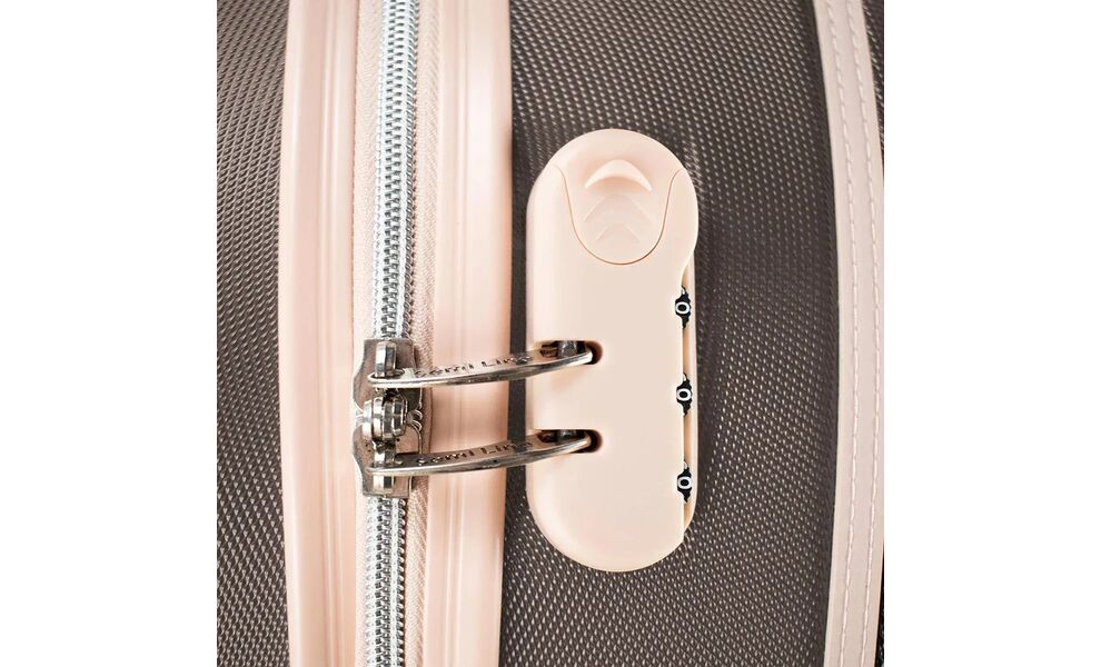 Валіза Semi Line 20" T567 - S (Brown/Pink Cream), 27 л, Об'єм: 27, Колір виробника: Brown/Pink Cream, зображення 8