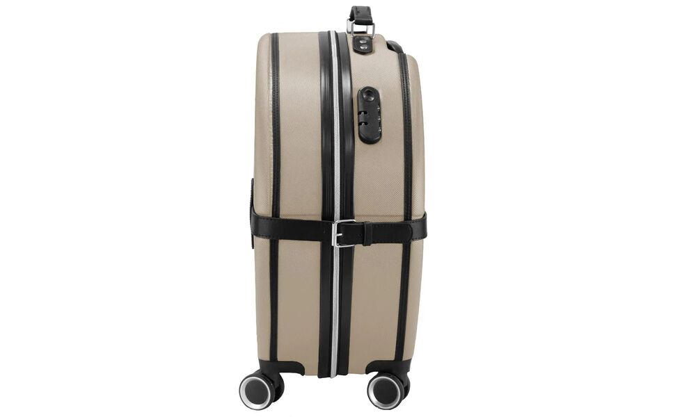 Валіза Semi Line 20" T567 - S (Champagne/Black), Об'єм: 27, Колір виробника: Champagne/Black, зображення 3