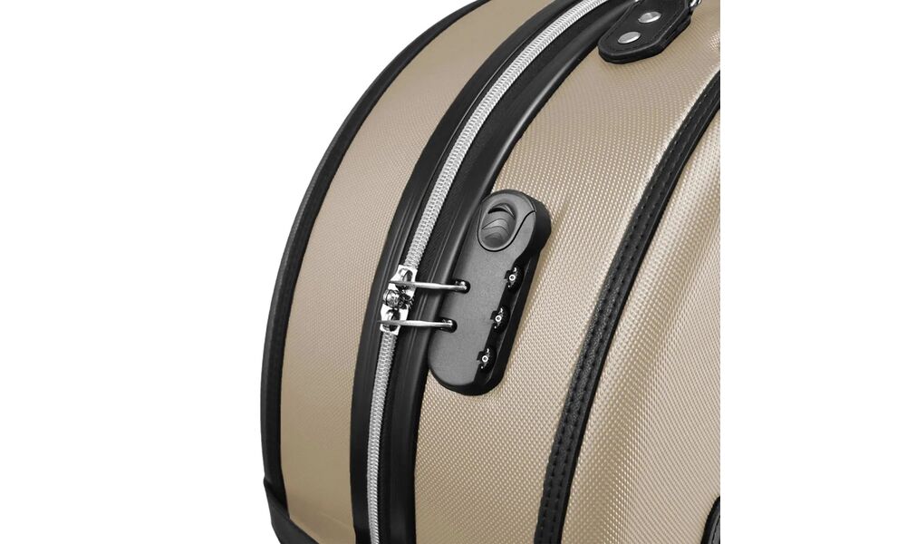 Валіза Semi Line 20" T567 - S (Champagne/Black), Об'єм: 27, Колір виробника: Champagne/Black, зображення 7