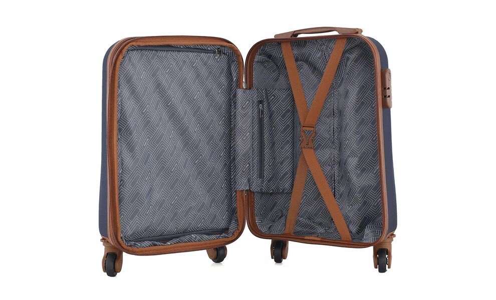 Валіза Semi Line 20" T571 - S (Navy), 46 л, Об'єм: 46-53, Колір виробника: Navy, зображення 6