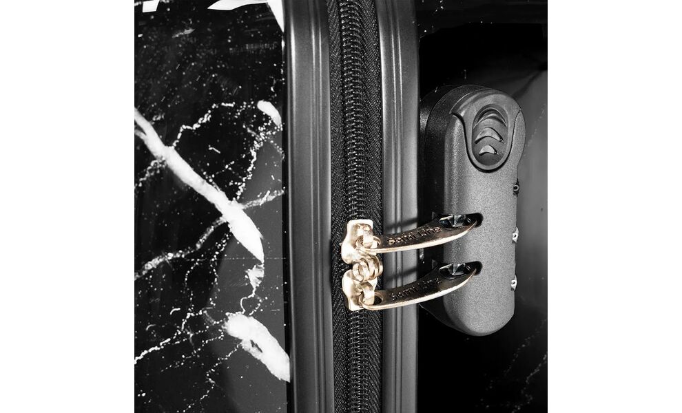 Валіза Semi Line 20" T573 - S (Black Marble), 41 л, Об'єм: 41, Колір виробника: Black Marble, зображення 7