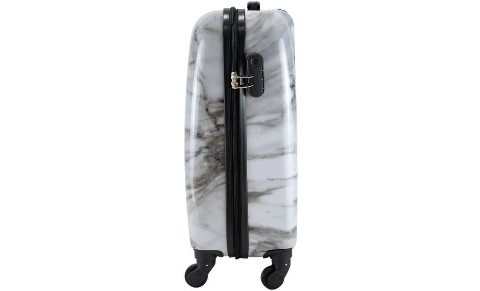 Валіза Semi Line 20" T573 - S (White Marble), 41 л, Об'єм: 41, Колір виробника: White Marble, зображення 4