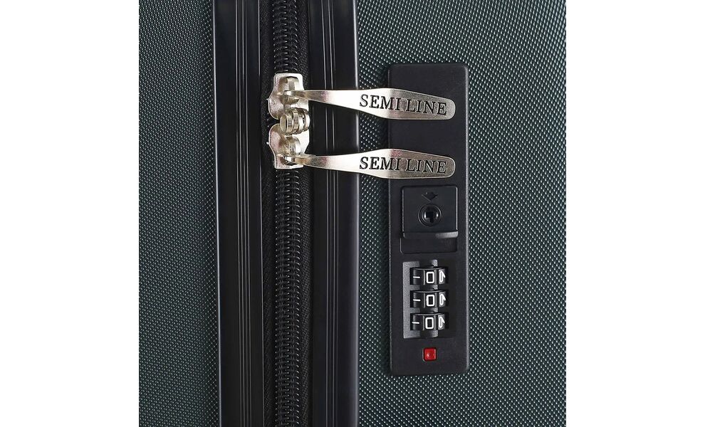 Валіза Semi Line 20" T576 - S (Petrol), 36 л, Об'єм: 36, Колір виробника: Petrol, зображення 7