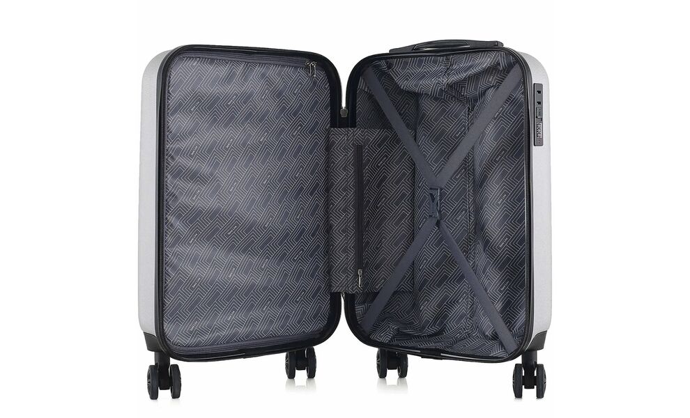 Валіза Semi Line 20" T576 - S (Light Grey), 36 л, Об'єм: 36, Колір виробника: Light Grey, зображення 6