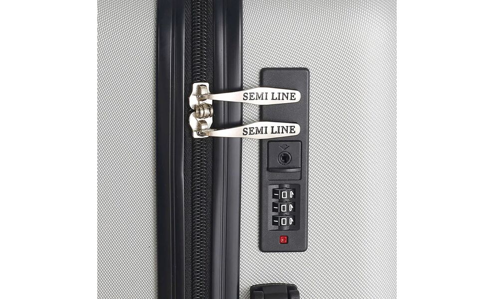 Валіза Semi Line 20" T576 - S (Light Grey), 36 л, Об'єм: 36, Колір виробника: Light Grey, зображення 7