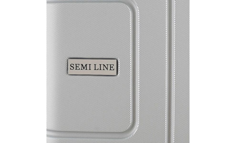 Валіза Semi Line 20" T576 - S (Light Grey), 36 л, Об'єм: 36, Колір виробника: Light Grey, зображення 8