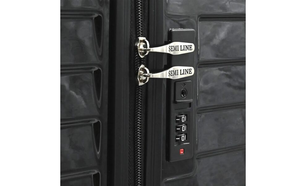 Валіза Semi Line 20" T576 - S (Black), 37 л, Об'єм: 37, Колір виробника: Black, зображення 7