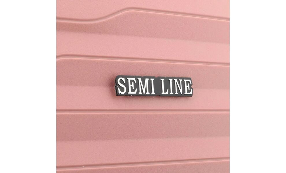 Валіза Semi Line 20" T579 - S (Rose), 41 л, Об'єм: 41, Колір виробника: Rose, зображення 9