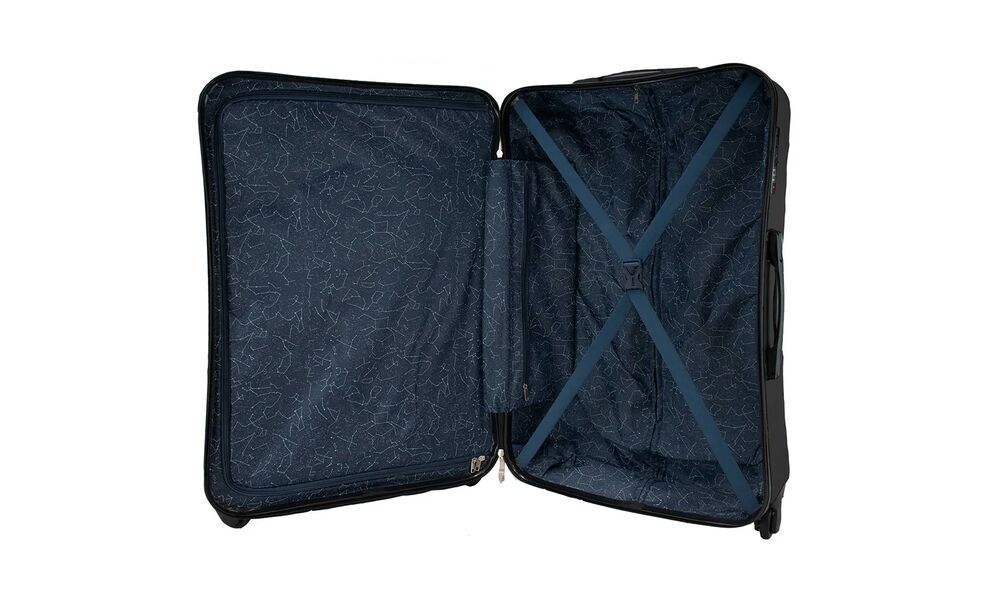 Валіза Semi Line 24" T5798 - M (NASA Black), 58 л, Об'єм: 58, Колір виробника: NASA Black, зображення 6