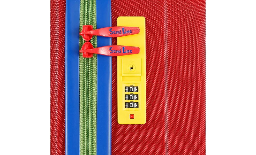 Валіза Semi Line 20" T580 - S (Red), 41 л, Об'єм: 41, Колір виробника: Red, зображення 7