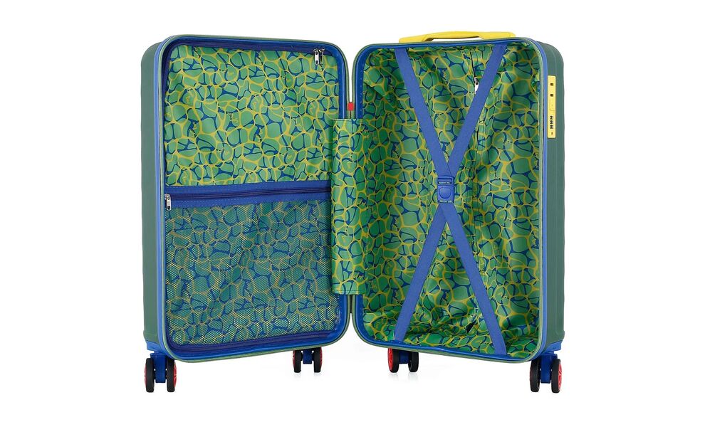 Валіза Semi Line 20" T580 - S (Dark Green), 41 л, Об'єм: 41, Колір виробника: Dark Green, зображення 6