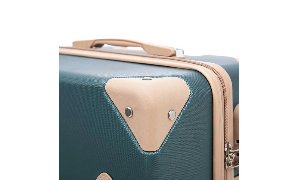Валіза Semi Line 20" T5838 - S, 34 л, Об'єм: 34, Колір виробника: Green-Navy, зображення 8