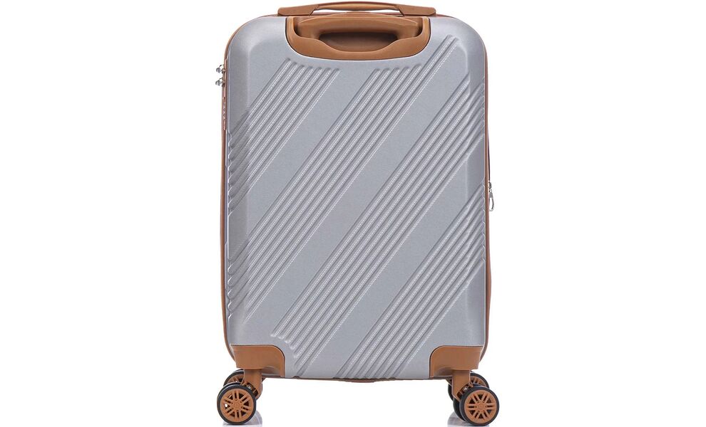 Валіза Semi Line 20" T584 - S (Light Grey), 39 л, Об'єм: 39-54, Колір виробника: Light Grey, зображення 4