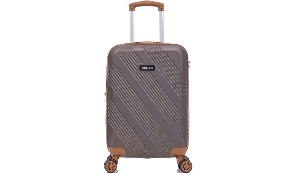 Валіза Semi Line 20" T585 - S (Brown), 39 л, Об'єм: 39-54, Колір виробника: Brown, зображення 2
