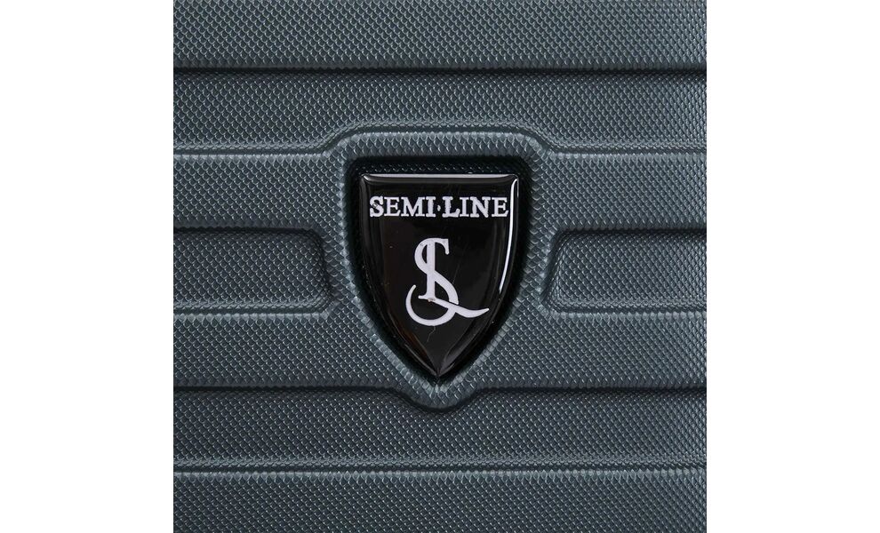 Валіза Semi Line 20" T586 - S (Navy-Green), 42 л, Об'єм: 42, Колір виробника: Navy-Green, зображення 8