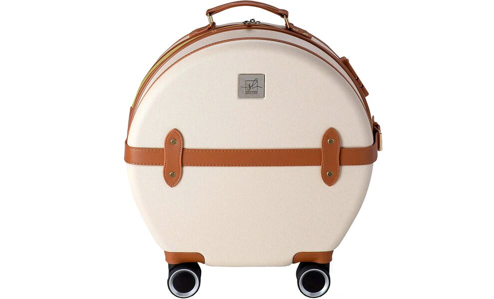 Валіза Semi Line 24" T567 - M (Ecru/Brown), 49 л, Об'єм: 49, Колір виробника: Ecru/Brown, зображення 2