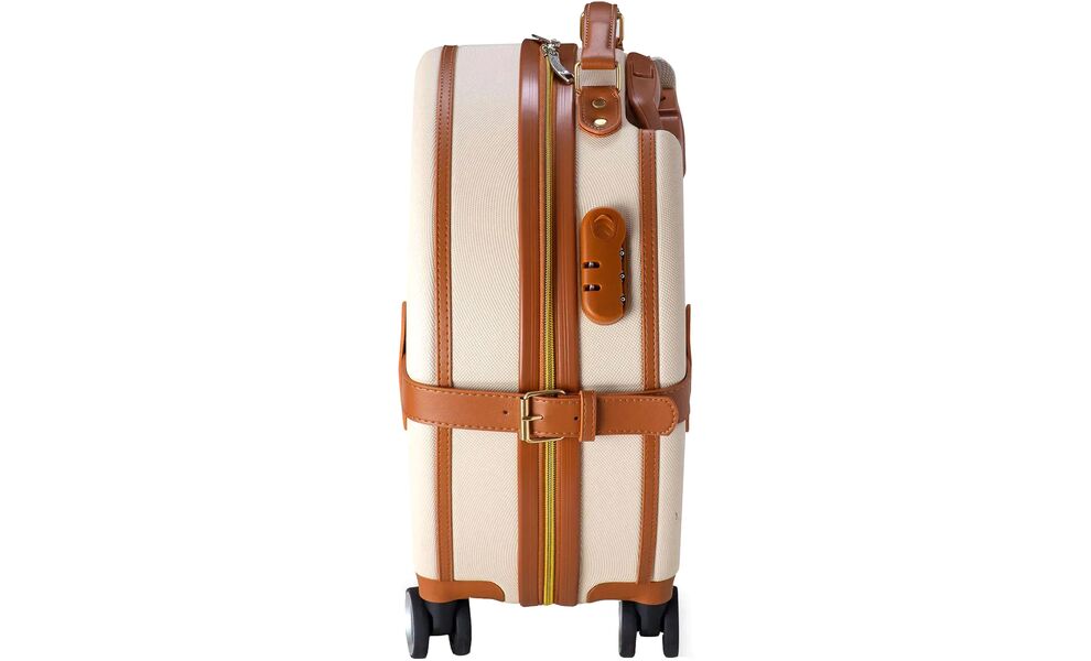 Валіза Semi Line 24" T567 - M (Ecru/Brown), 49 л, Об'єм: 49, Колір виробника: Ecru/Brown, зображення 3