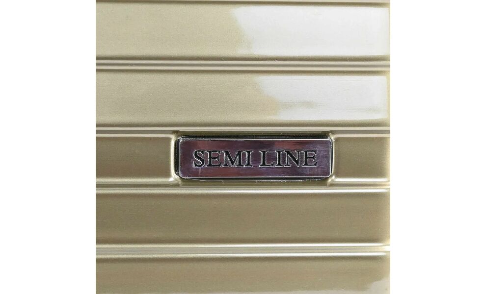 Валіза Semi Line 28" T576 - L (Gold), 114 л, Об'єм: 114, Колір виробника: Gold, зображення 8