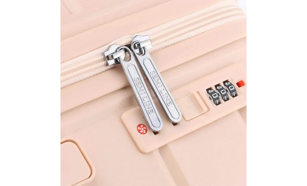 Валіза Semi Line 28" T577 - L (Cappuccino), 102 л, Об'єм: 102, Колір виробника: Cappuccino, зображення 7