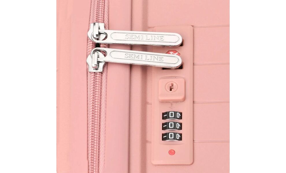 Валіза Semi Line 28" T579 - L (Rose), 89 л, Об'єм: 89, Колір виробника: Rose, зображення 7