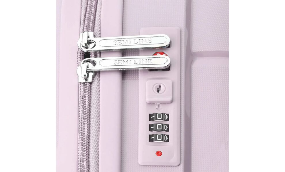 Валіза Semi Line 28" T579 - L (Light Pink), 102 л, Об'єм: 102, Колір виробника: Light Pink, зображення 8