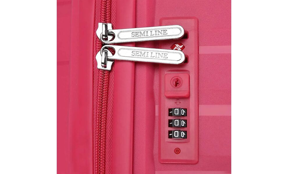 Валіза Semi Line 28" T579 - L (Magenta), 102 л, Об'єм: 102, Колір виробника: Magenta, зображення 7