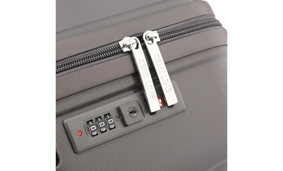 Валіза Semi Line 28" T582 - L (Graphite), 102 л, Об'єм: 102, Колір виробника: Graphite, зображення 7