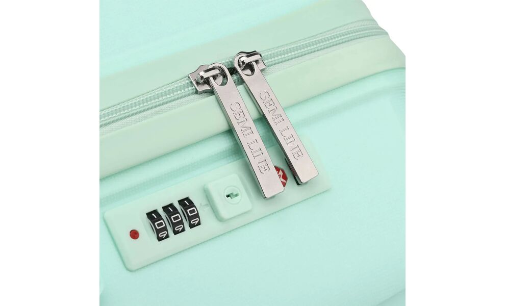 Валіза Semi Line 24" T583 - M (Mint), 63 л, Об'єм: 63, Колір виробника: Mint, зображення 7