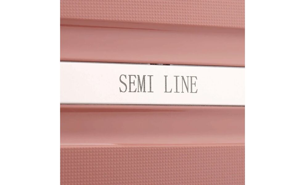 Валіза Semi Line 24" T583 - M (Rose Gold), 63 л, Об'єм: 63, Колір виробника: Rose Gold, зображення 9