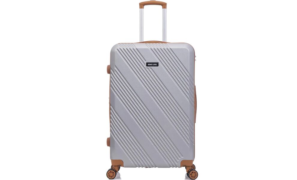 Валіза Semi Line 24" T584 - M (Light Grey), 69 л, Об'єм: 69-82, Колір виробника: Light Grey, зображення 2