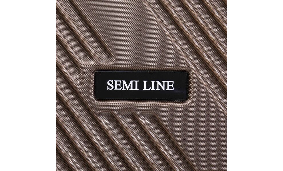 Валіза Semi Line 28" T585 - L (Brown), 105 л, Об'єм: 105-125, Колір виробника: Brown, зображення 8