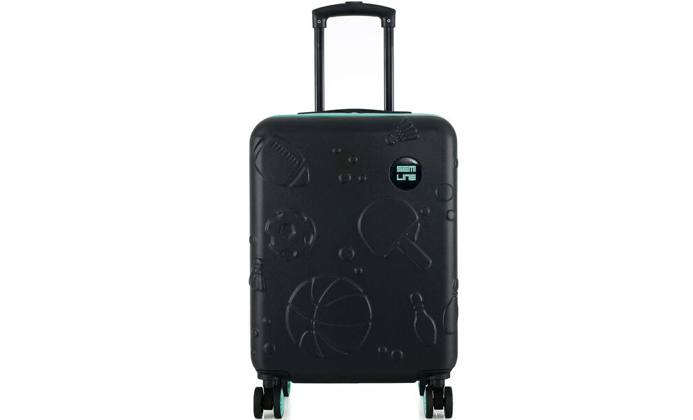 Валіза дитяча Semi Line 20" T588 - S (Black/Blue), 34 л, Об'єм: 34, Колір виробника: Black/Blue, зображення 2