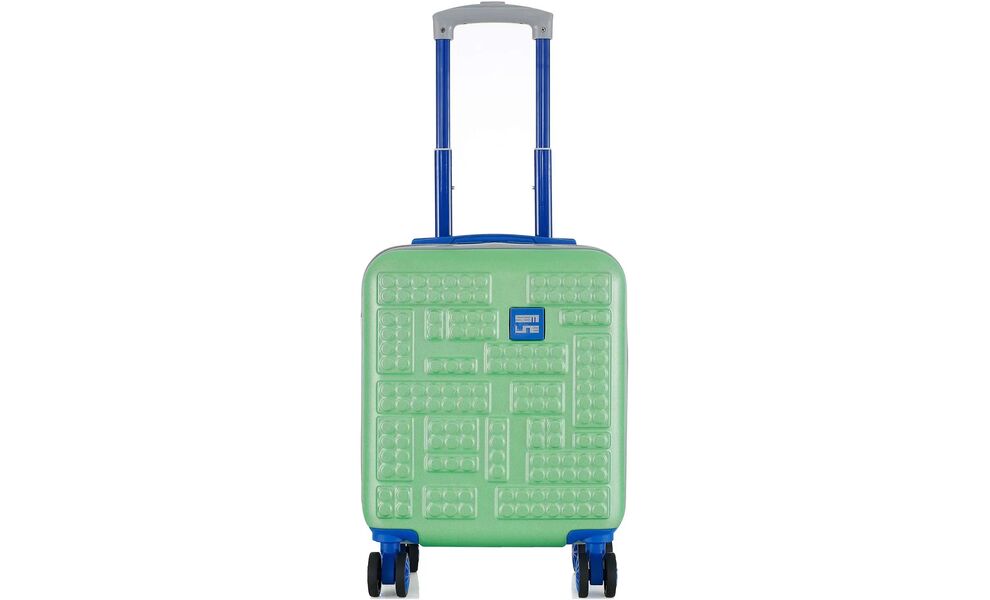 Валіза дитяча Semi Line 16" T589 - XS (Green/Blue), 19 л, Об'єм: 19, Колір виробника: Green/Blue, зображення 2