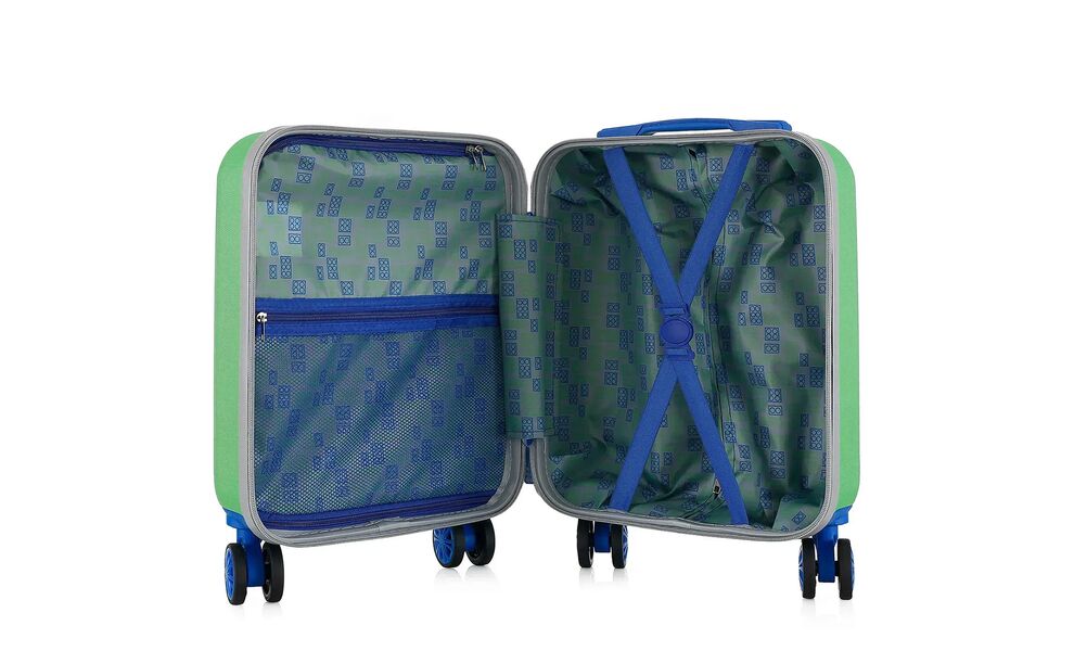 Валіза дитяча Semi Line 16" T589 - XS (Green/Blue), 19 л, Об'єм: 19, Колір виробника: Green/Blue, зображення 6