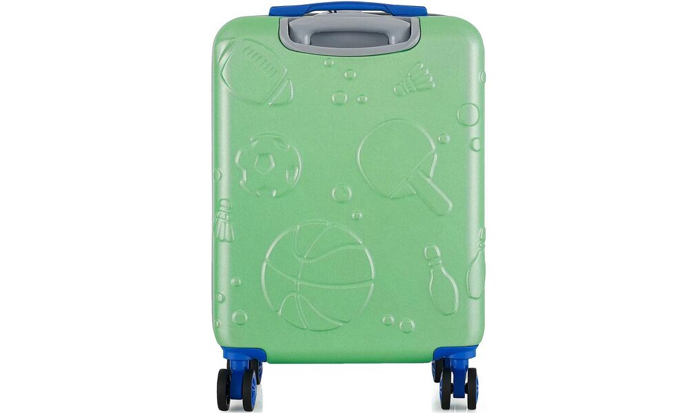 Валіза дитяча Semi Line 20" T589 - S (Green/Blue), 34 л, Об'єм: 34, Колір виробника: Green/Blue, зображення 4