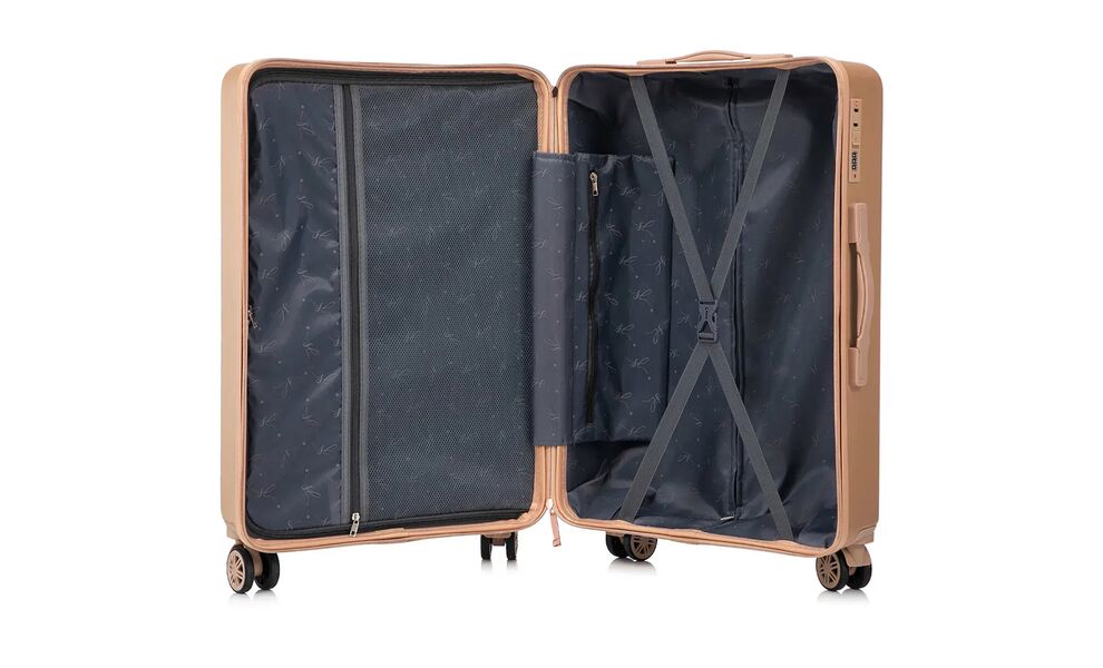 Валіза Semi Line 24" T591 - M (Golden), 60 л, Об'єм: 60, Колір виробника: Golden, зображення 6