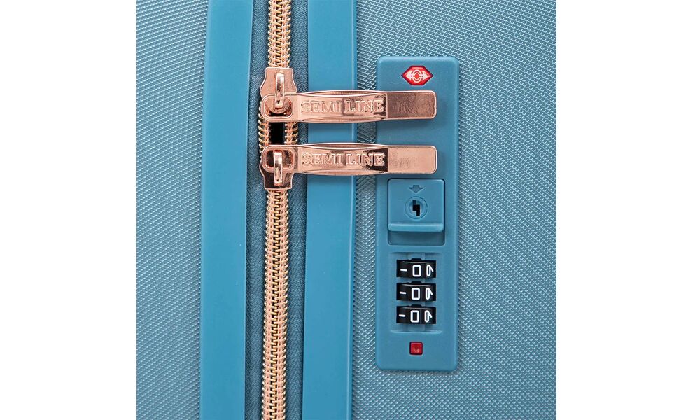 Валіза Semi Line 28" T591 - L (Light Blue), 93 л, Об'єм: 93, Колір виробника: Light Blue, зображення 7
