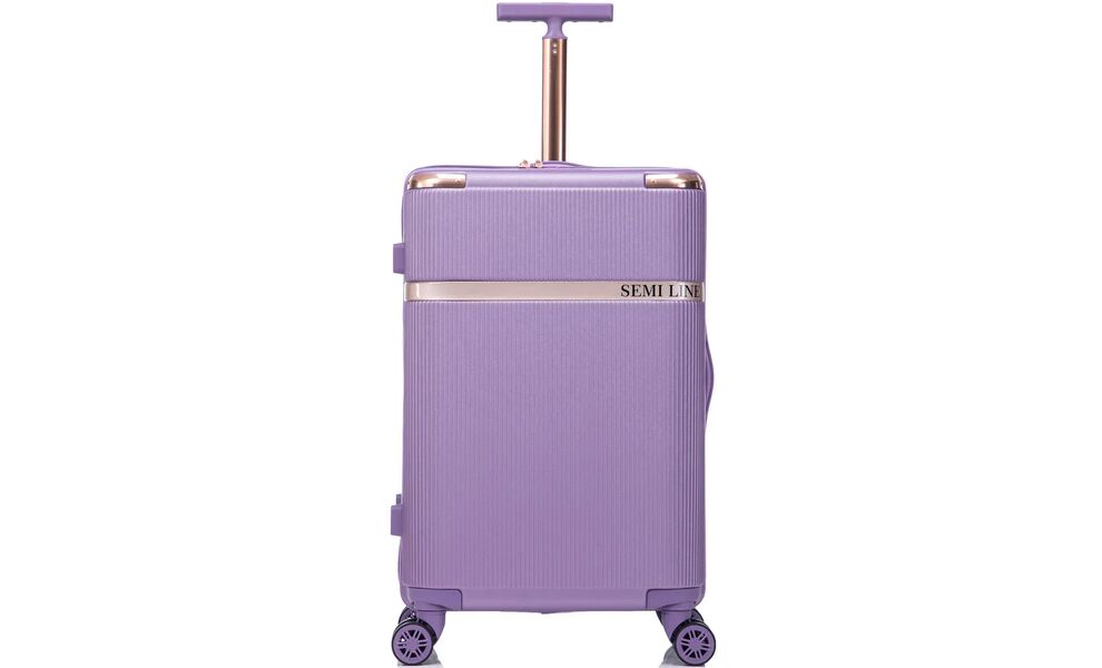 Валіза Semi Line 24" T591 - M (Purple), 60 л, Об'єм: 60, Колір виробника: Purple, зображення 2
