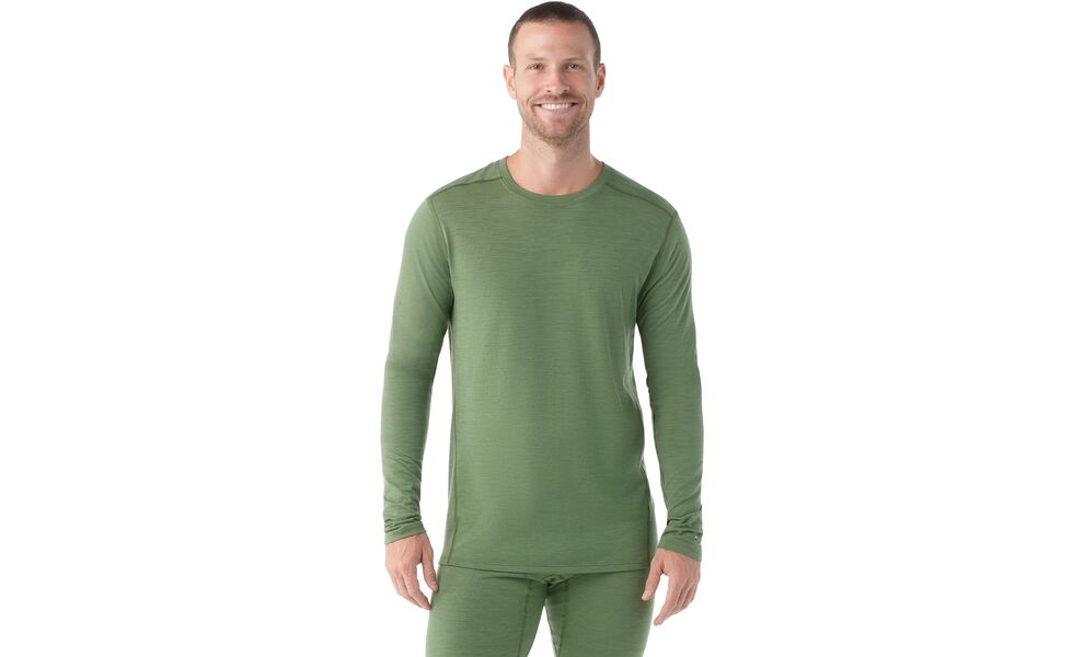 Термокофта чоловіча SmartWool Classic All-Season Merino Baselayer Crew - SW016953 (N06/Fern Green), Колір виробника: N06/Fern Green, Розмір виробника: L, зображення 2
