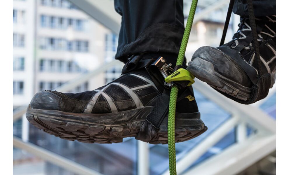 Затискач ножний Edelrid Foot Cruiser, лівий, Хват руки: лівий, зображення 5