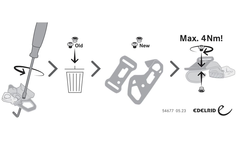 Затискач грудний "Кроль" Edelrid Chest Cruiser, зображення 4