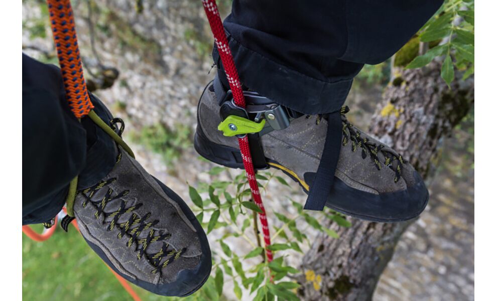 Затискач ножний Edelrid Foot Cruiser, правий, Хват руки: правий, зображення 4