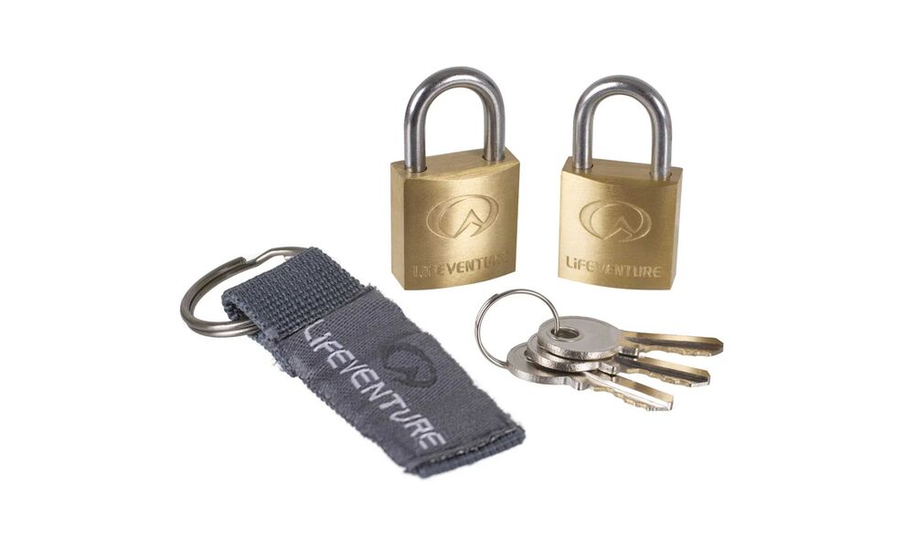 Замок Lifeventure Mini Padlocks, 2 шт., зображення 2