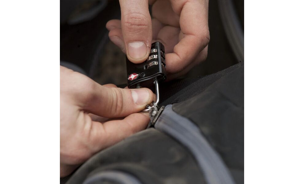 Замок Lifeventure TSA Combi Lock (Black), Колір виробника: Black, зображення 4