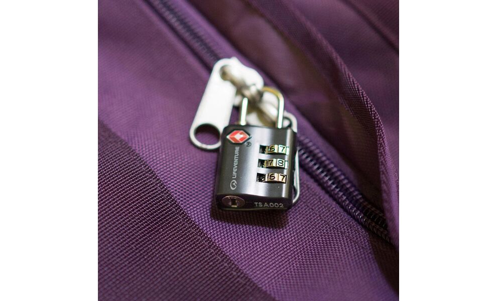 Замок Lifeventure TSA Combi Lock (Black), Колір виробника: Black, зображення 5