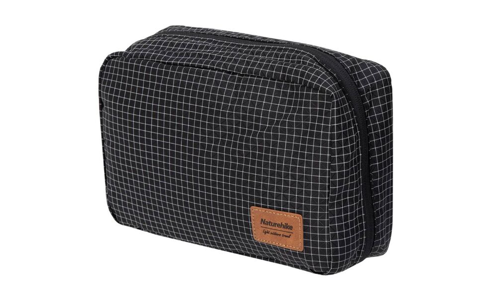 Дорожня косметичка з гачком для підвішування Naturehike NH20SN010 - L (Black), Колір: Black, зображення 2