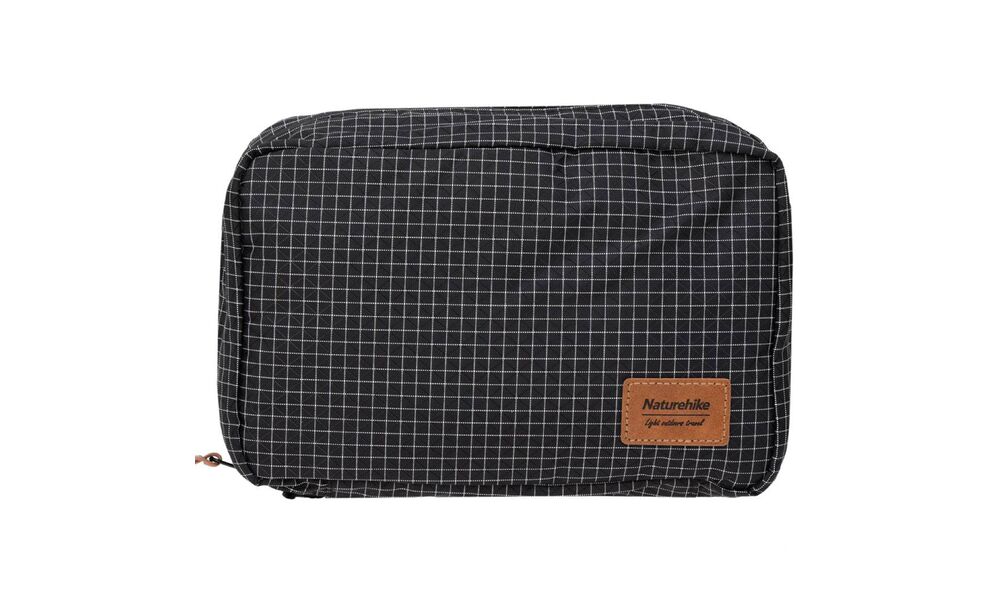 Дорожня косметичка з гачком для підвішування Naturehike NH20SN010 - L (Black), Колір: Black, зображення 3
